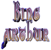 3-Dimensional image of King Arthur type face